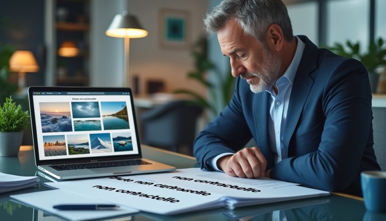 découvrez ce que signifie l'expression 'photo non contractuelle' et explorez les enjeux associés à cette mention dans le cadre de la communication visuelle. informez-vous sur ses implications pour les consommateurs et les professionnels.
